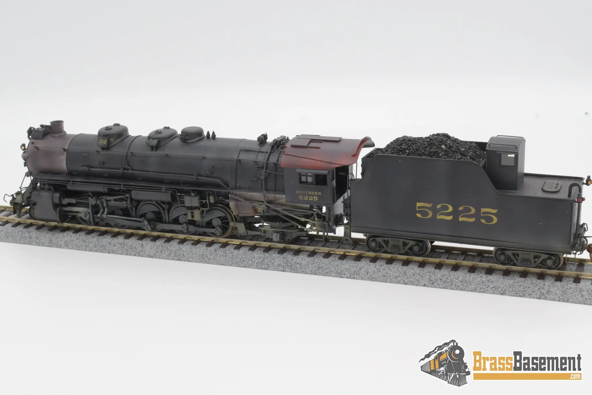 Ho Brass - Key Imports Southern Ss - 1 Heavy 2 - 10 - 2 Nice Paint & Weathering Steam