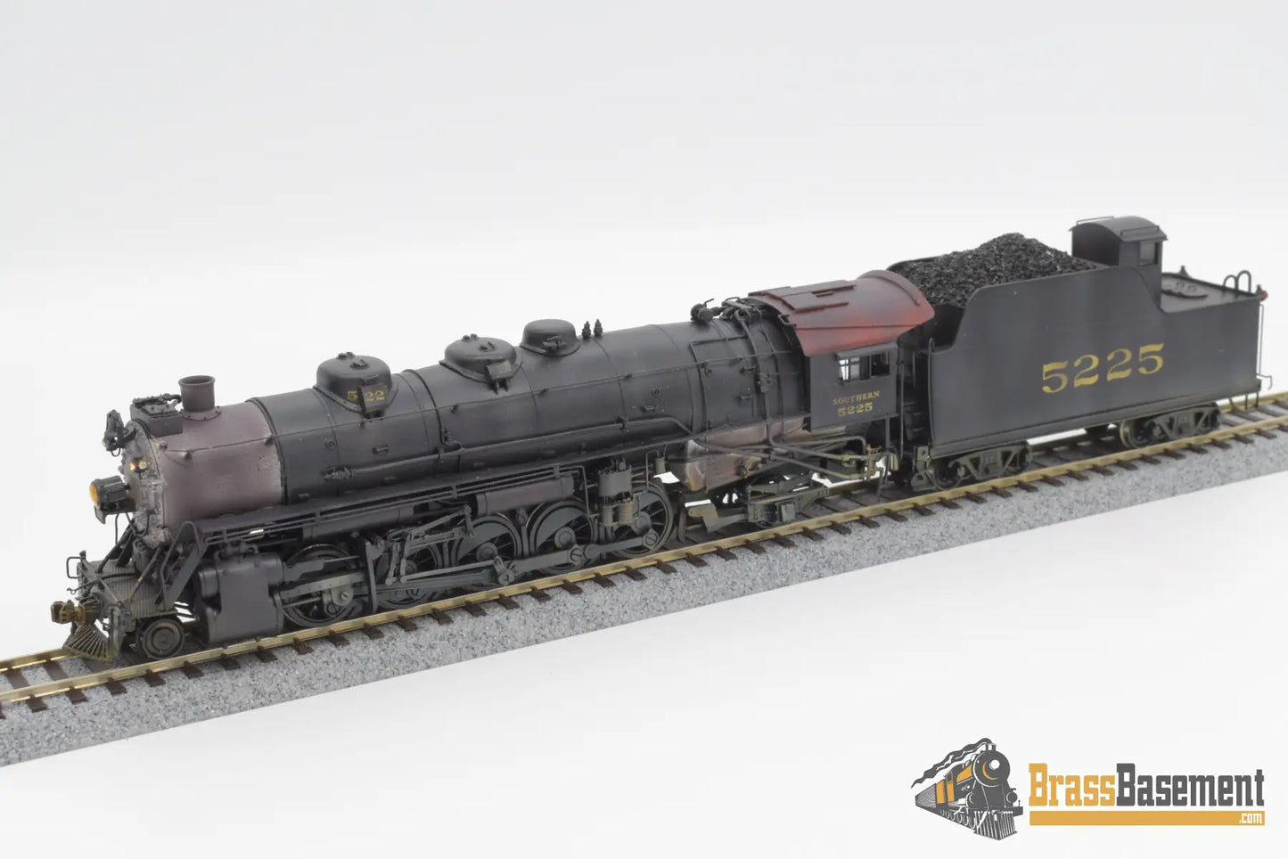 Ho Brass - Key Imports Southern Ss - 1 Heavy 2 - 10 - 2 Nice Paint & Weathering Steam
