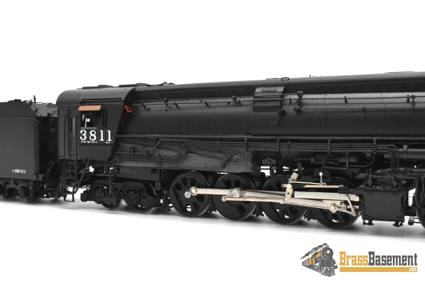 HO Brass – Key Imports SP Southern Pacific AC-9 2-8-8-4 #3811 – Oil – F/P – Mint Steam Locomotive