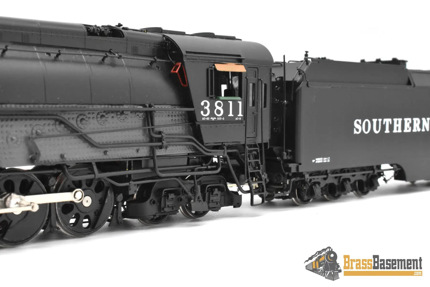 HO Brass – Key Imports SP Southern Pacific AC-9 2-8-8-4 #3811 – Oil – F/P – Mint Steam Locomotive