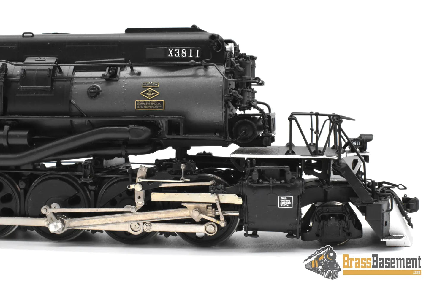 HO Brass – Key Imports SP Southern Pacific AC-9 2-8-8-4 #3811 – Oil – F/P – Mint Steam Locomotive