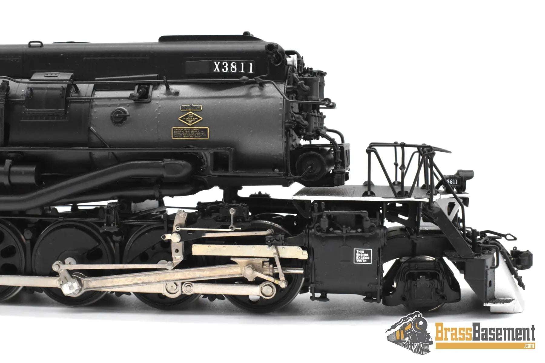 HO Brass – Key Imports SP Southern Pacific AC-9 2-8-8-4 #3811 – Oil – F/P – Mint Steam Locomotive