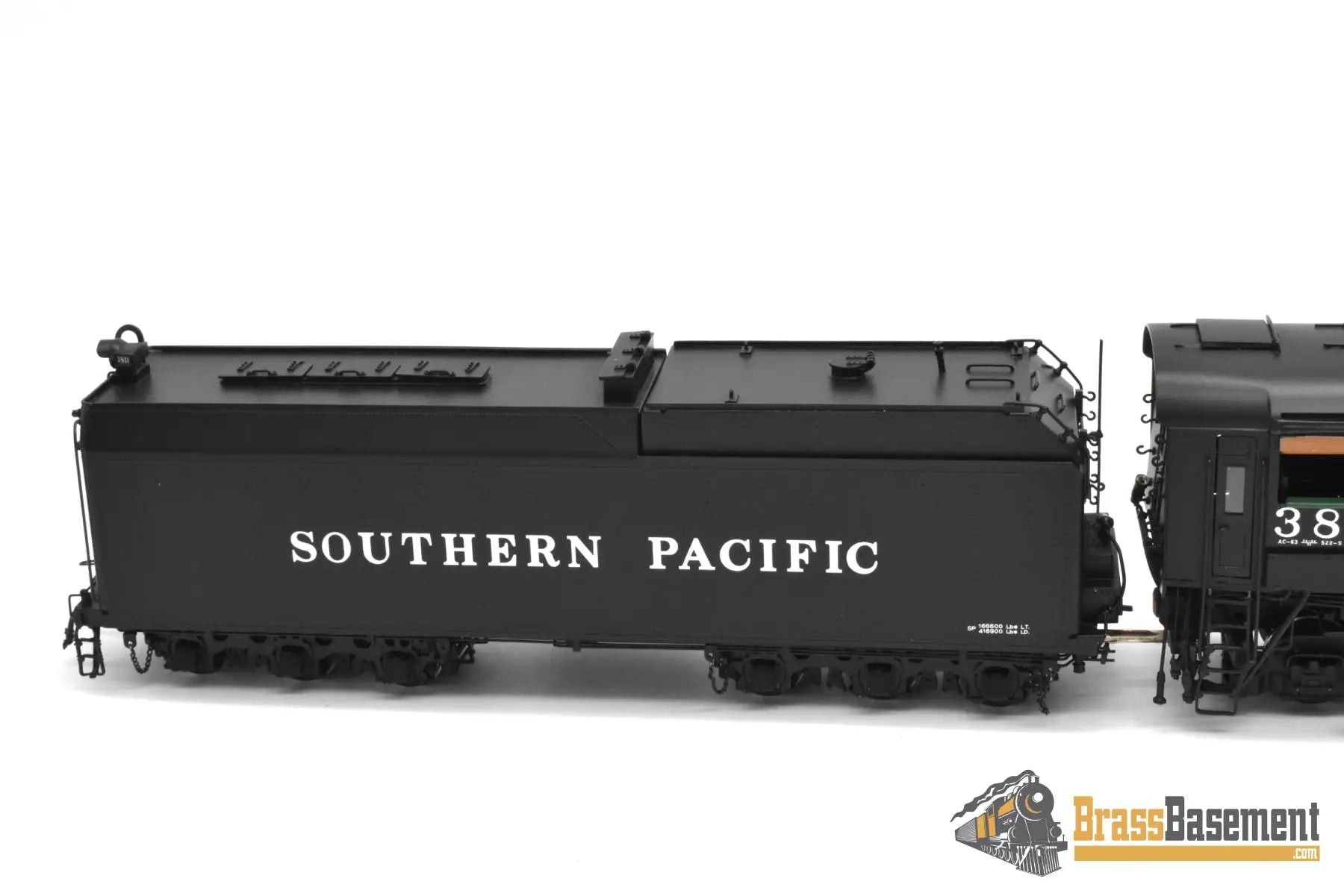 HO Brass – Key Imports SP Southern Pacific AC-9 2-8-8-4 #3811 – Oil – F/P – Mint Steam Locomotive