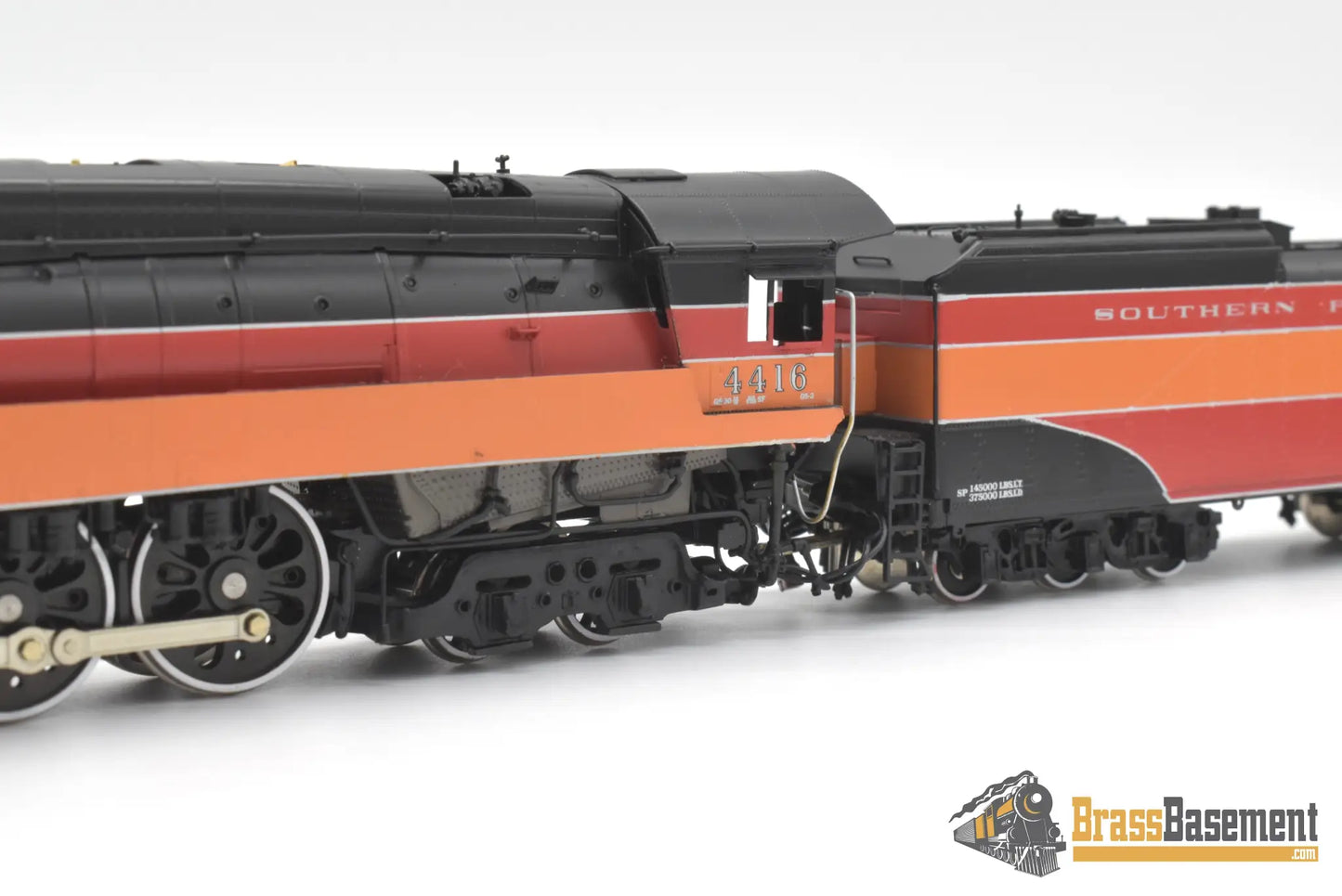 Ho Brass - Key Imports Sp Southern Pacific Lines Daylight Gs - 3 4 - 8 - 4 #4416 Cs 84 Steam