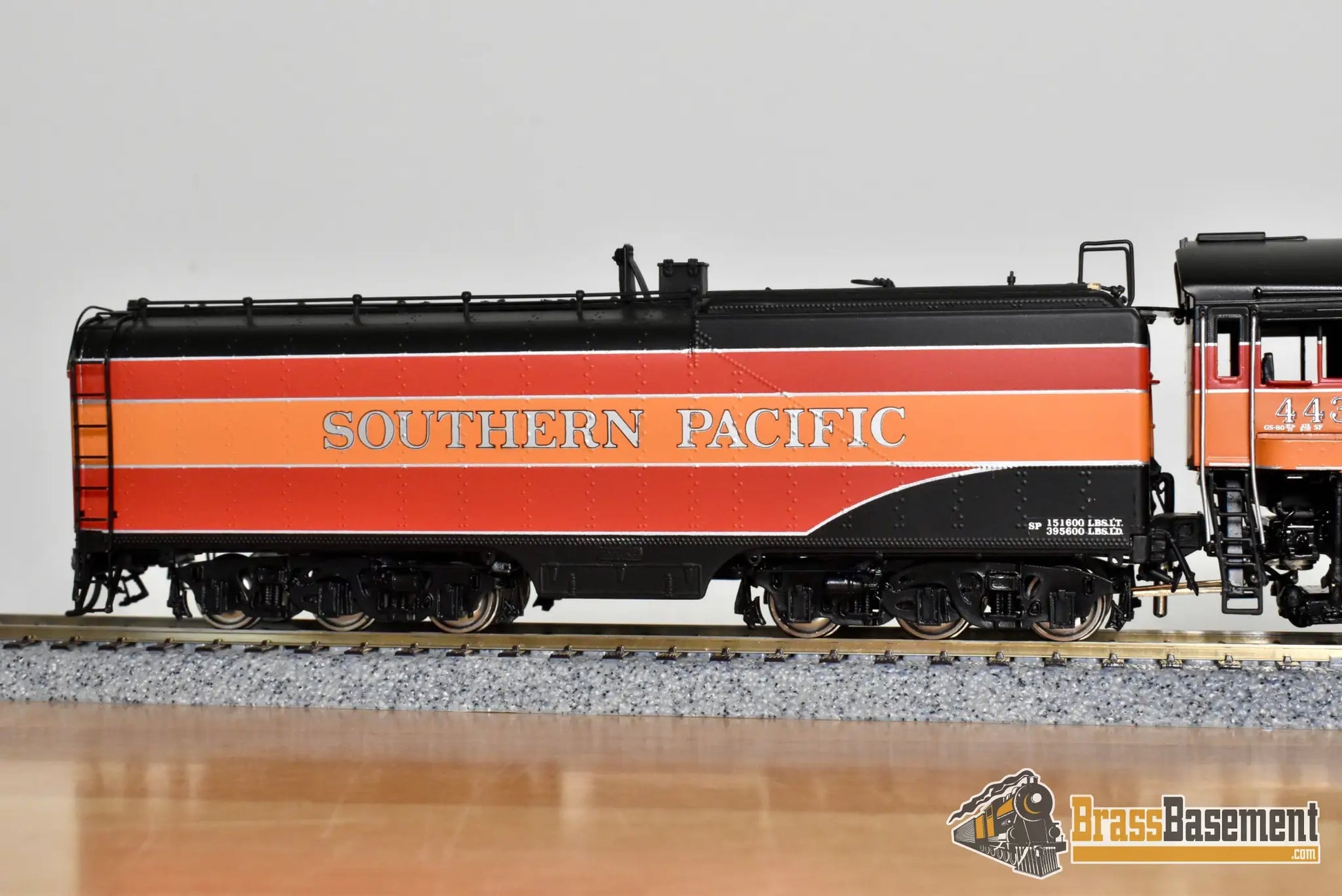 Sp 9 Key HO Brass - Key Imports SP Southern Pacific Partial Daylight GS-4 4-8-4 ...