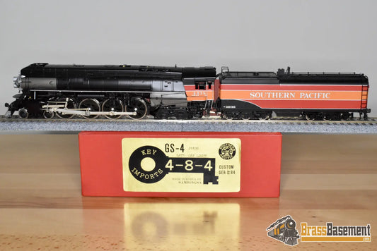 HO Brass Key Imports SP Southern Pacific Partial Daylight GS 4 4 8 4 #4438 CS 84 FP Steam