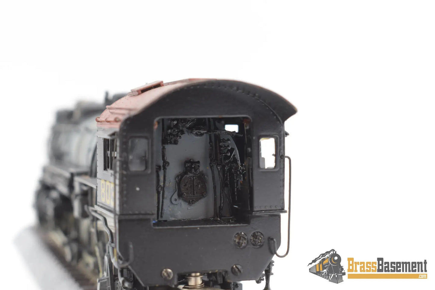 Ho Brass - Key Imports Texas & Pacific 2 - 8 - 2 H - 2R Custom Painted Steam