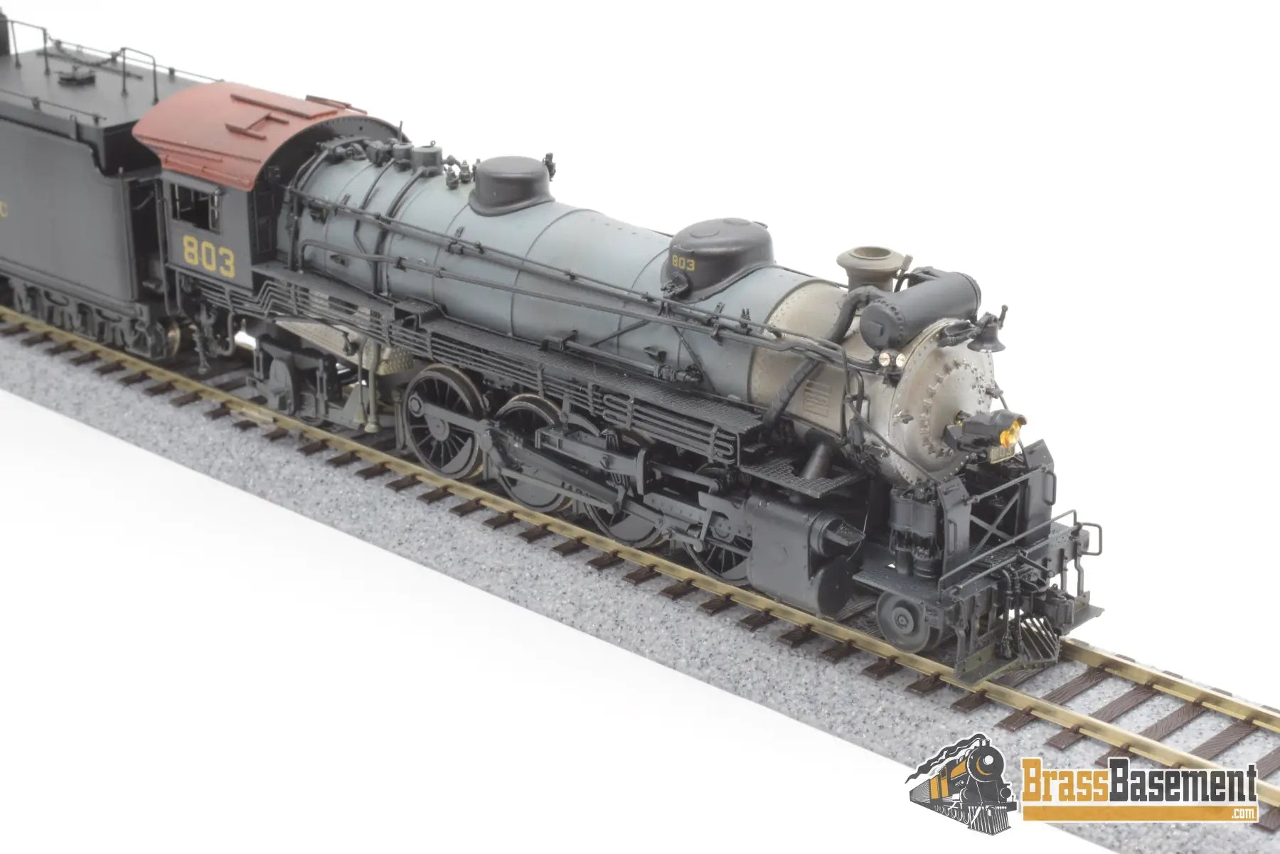 Ho Brass - Key Imports Texas & Pacific 2 - 8 - 2 H - 2R Custom Painted Steam
