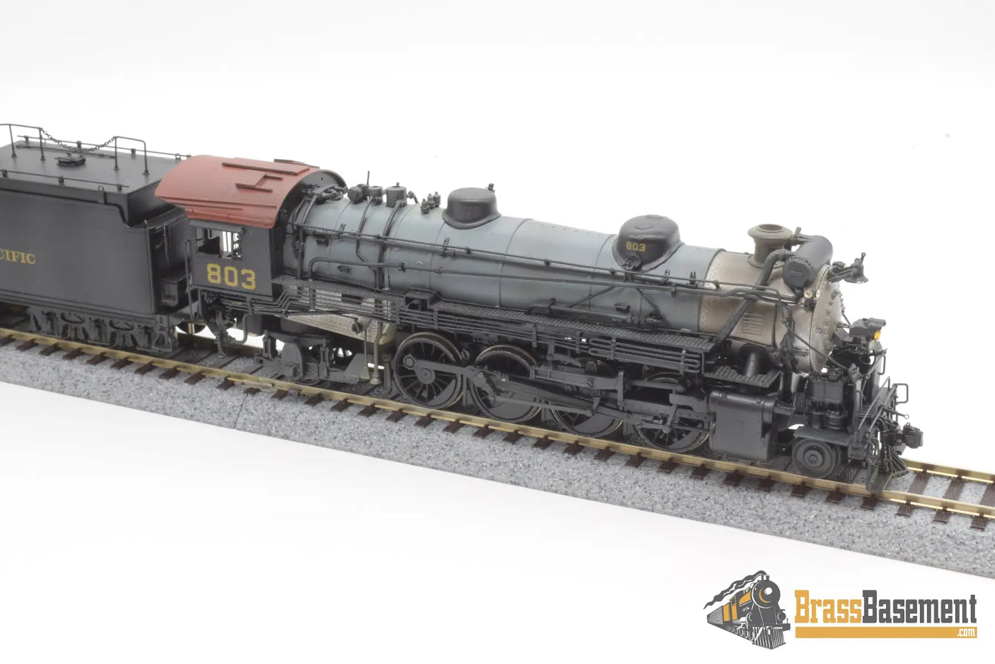 Ho Brass - Key Imports Texas & Pacific 2 - 8 - 2 H - 2R Custom Painted Steam