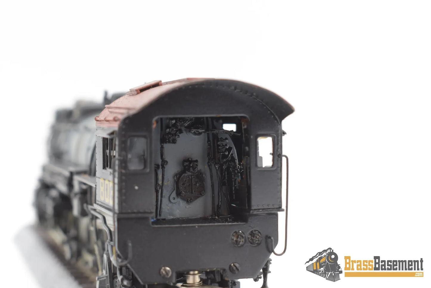 Ho Brass - Key Imports Texas & Pacific 2 - 8 - 2 H - 2R Custom Painted Steam