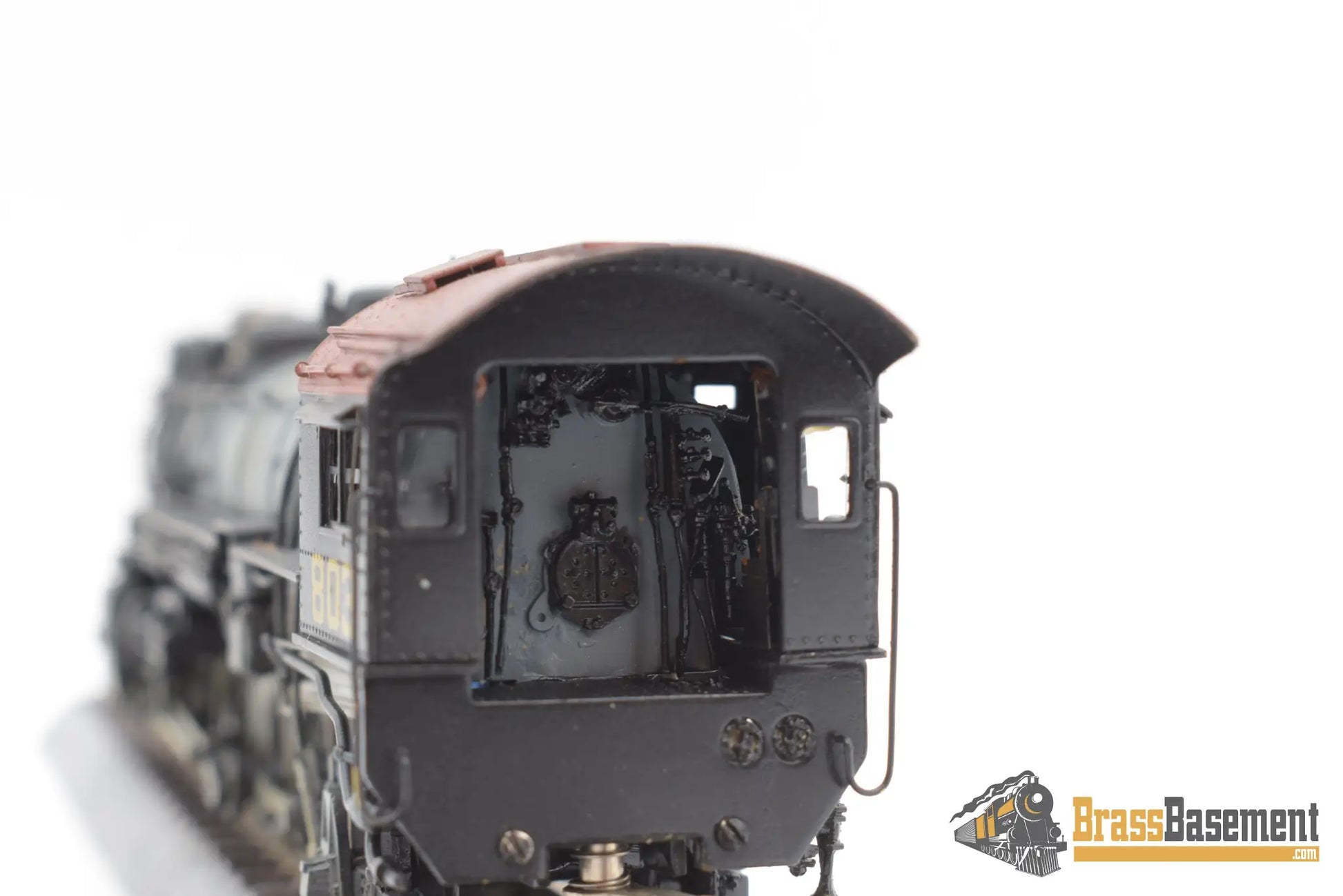 Ho Brass - Key Imports Texas & Pacific 2 - 8 - 2 H - 2R Custom Painted Steam