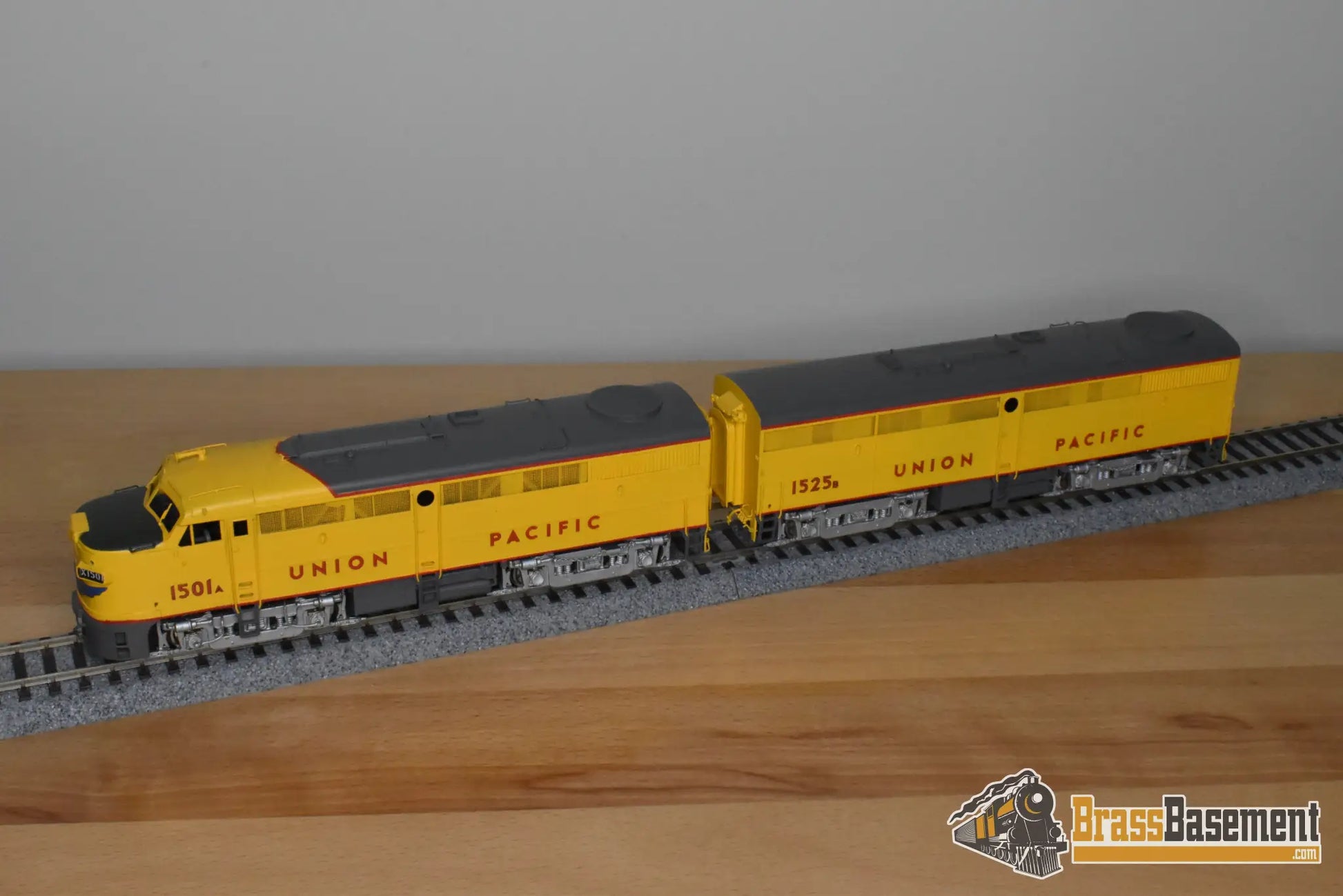 HO Brass - Key Imports Union Pacific FA-1 FB-1 AB Set - F/P CS #72 - Diesel