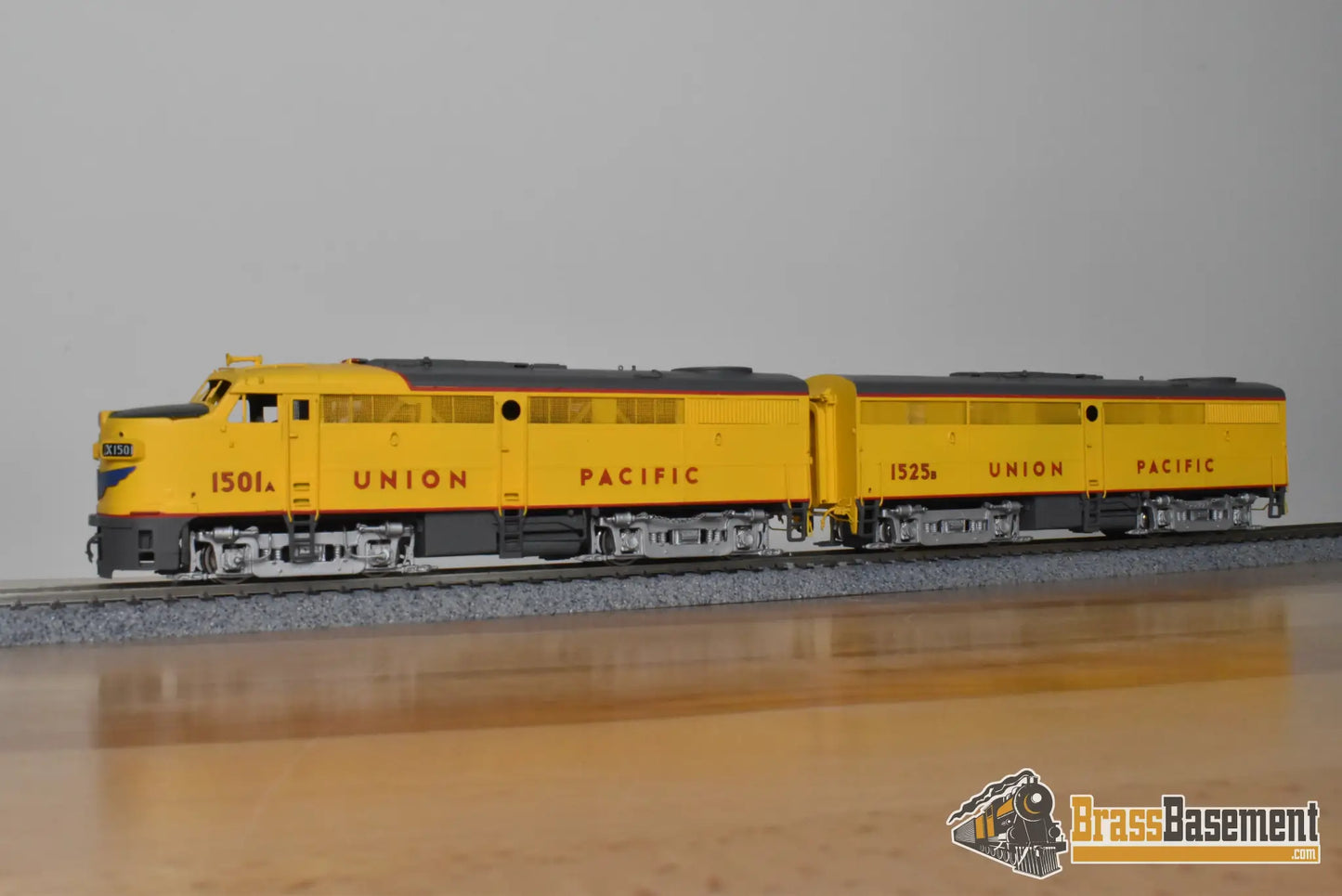 HO Brass - Key Imports Union Pacific FA-1 FB-1 AB Set - F/P CS #72 - Diesel