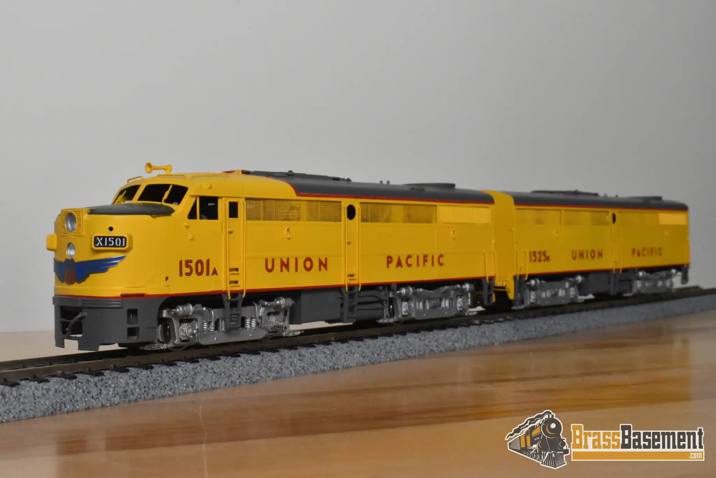 HO Brass - Key Imports Union Pacific FA-1 FB-1 AB Set - F/P CS #72 - Diesel