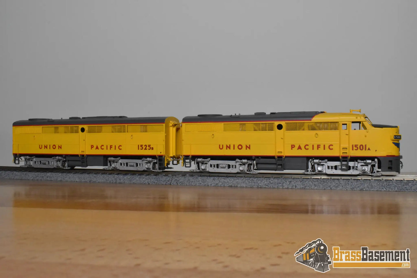 HO Brass - Key Imports Union Pacific FA-1 FB-1 AB Set - F/P CS #72 - Diesel