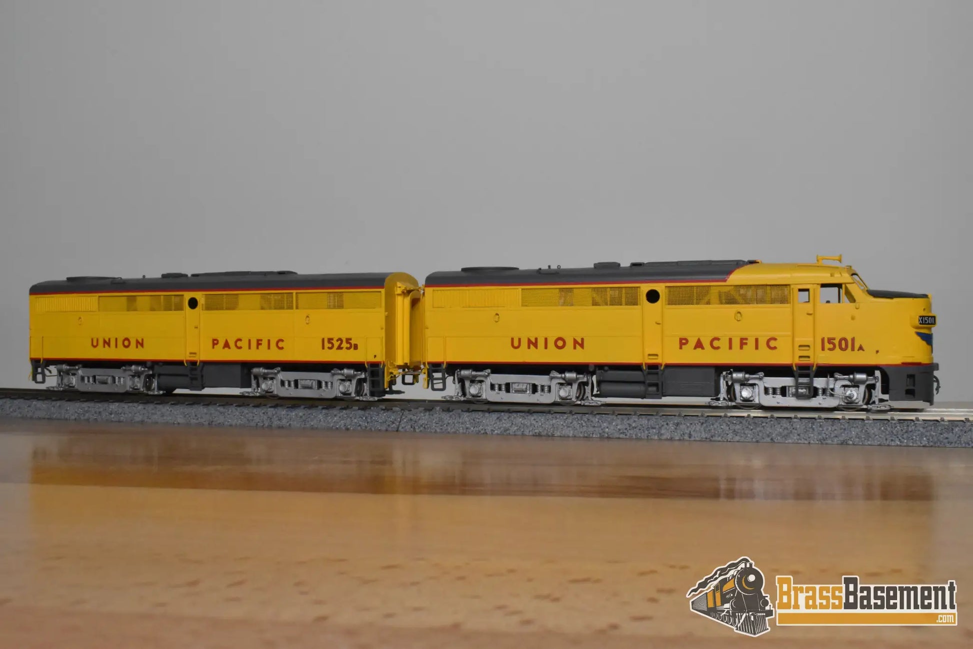 HO Brass - Key Imports Union Pacific FA-1 FB-1 AB Set - F/P CS #72 - Diesel