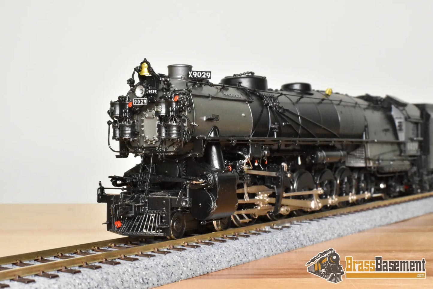 HO Brass - Key Imports UP Union Pacific 9000 Series 4-12-2 #9029 - F/P Korea MINT - Steam