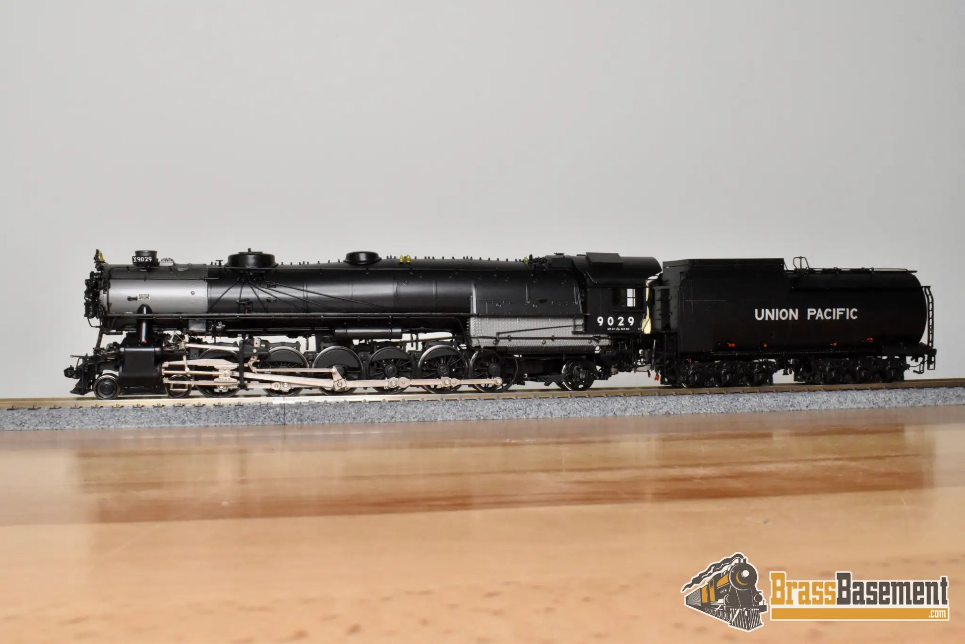 HO Brass - Key Imports UP Union Pacific 9000 Series 4-12-2 #9029 - F/P Korea MINT - Steam