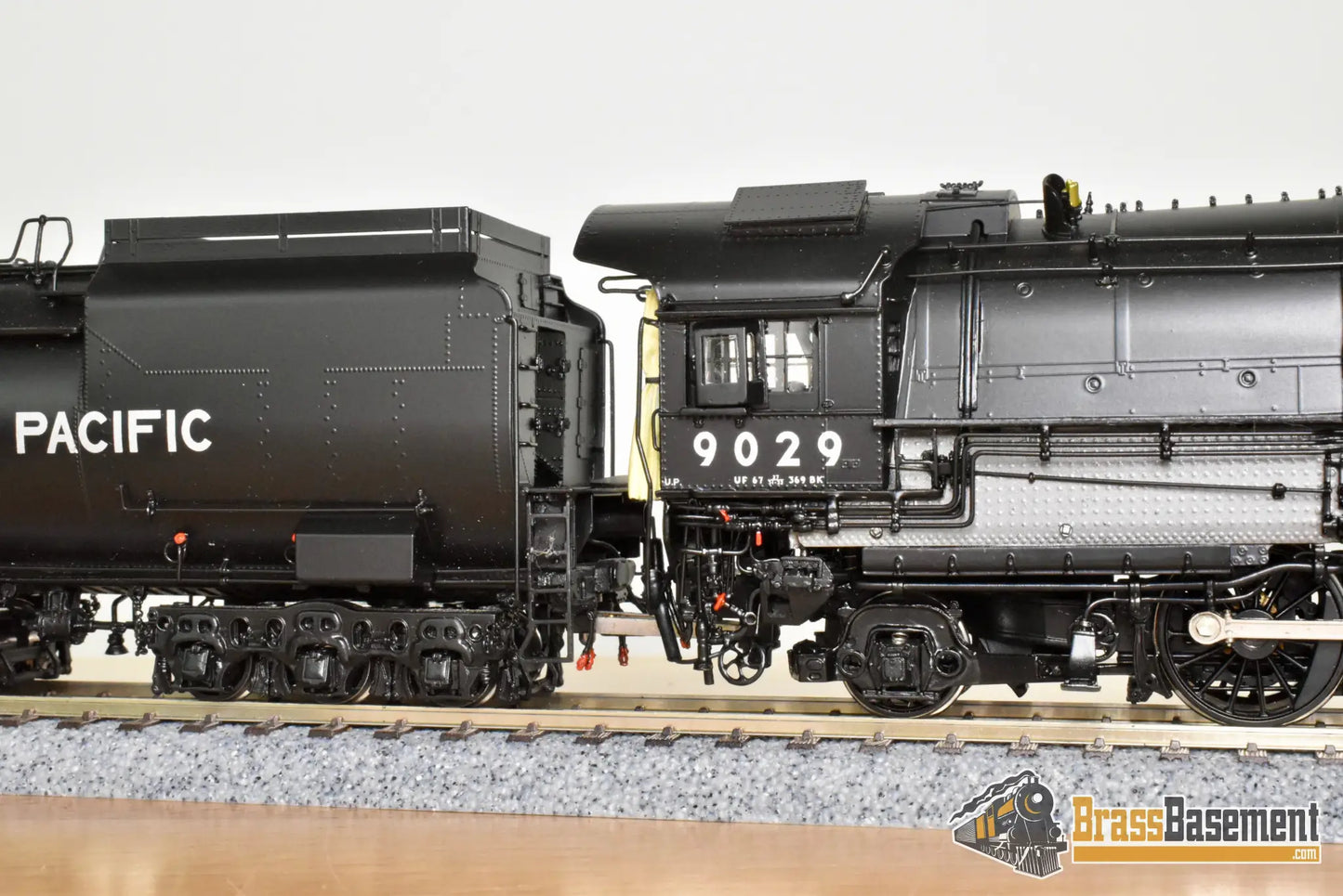 HO Brass - Key Imports UP Union Pacific 9000 Series 4-12-2 #9029 - F/P Korea MINT - Steam