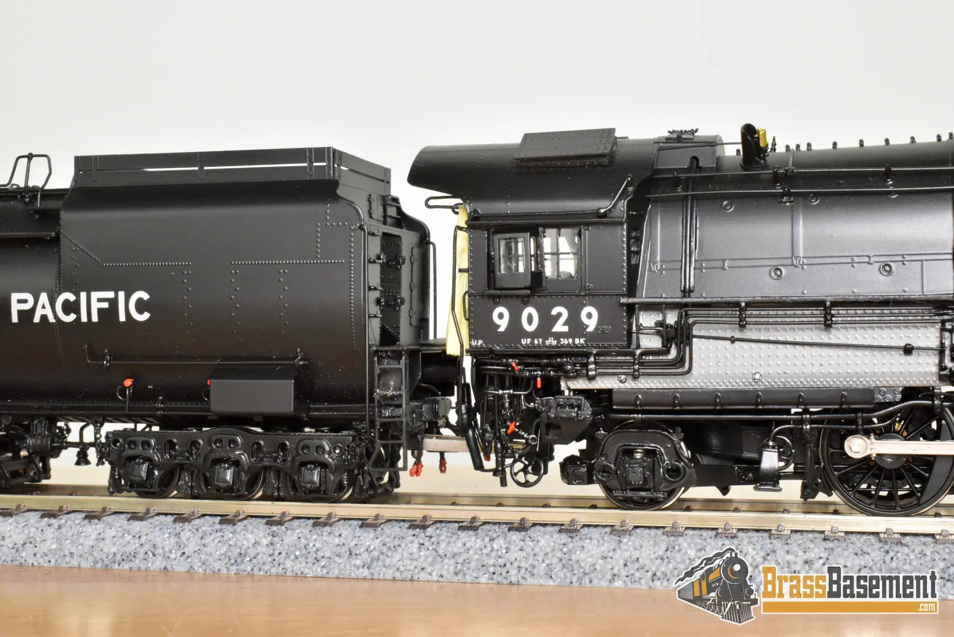 HO Brass - Key Imports UP Union Pacific 9000 Series 4-12-2 #9029 - F/P Korea MINT - Steam