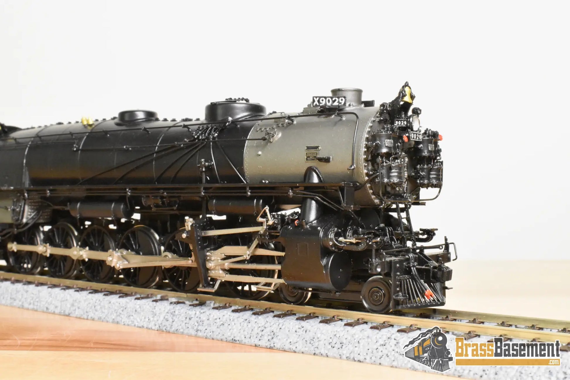 HO Brass - Key Imports UP Union Pacific 9000 Series 4-12-2 #9029 - F/P Korea MINT - Steam