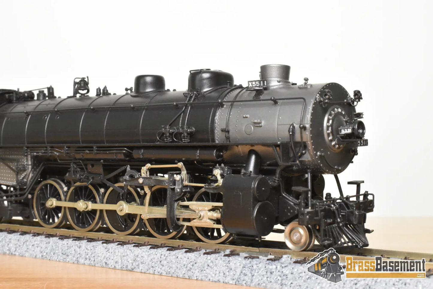 HO Brass - Key Imports UP Union Pacific TTT-6 2-10-2 #5511 - F/P SKI Nice - Steam