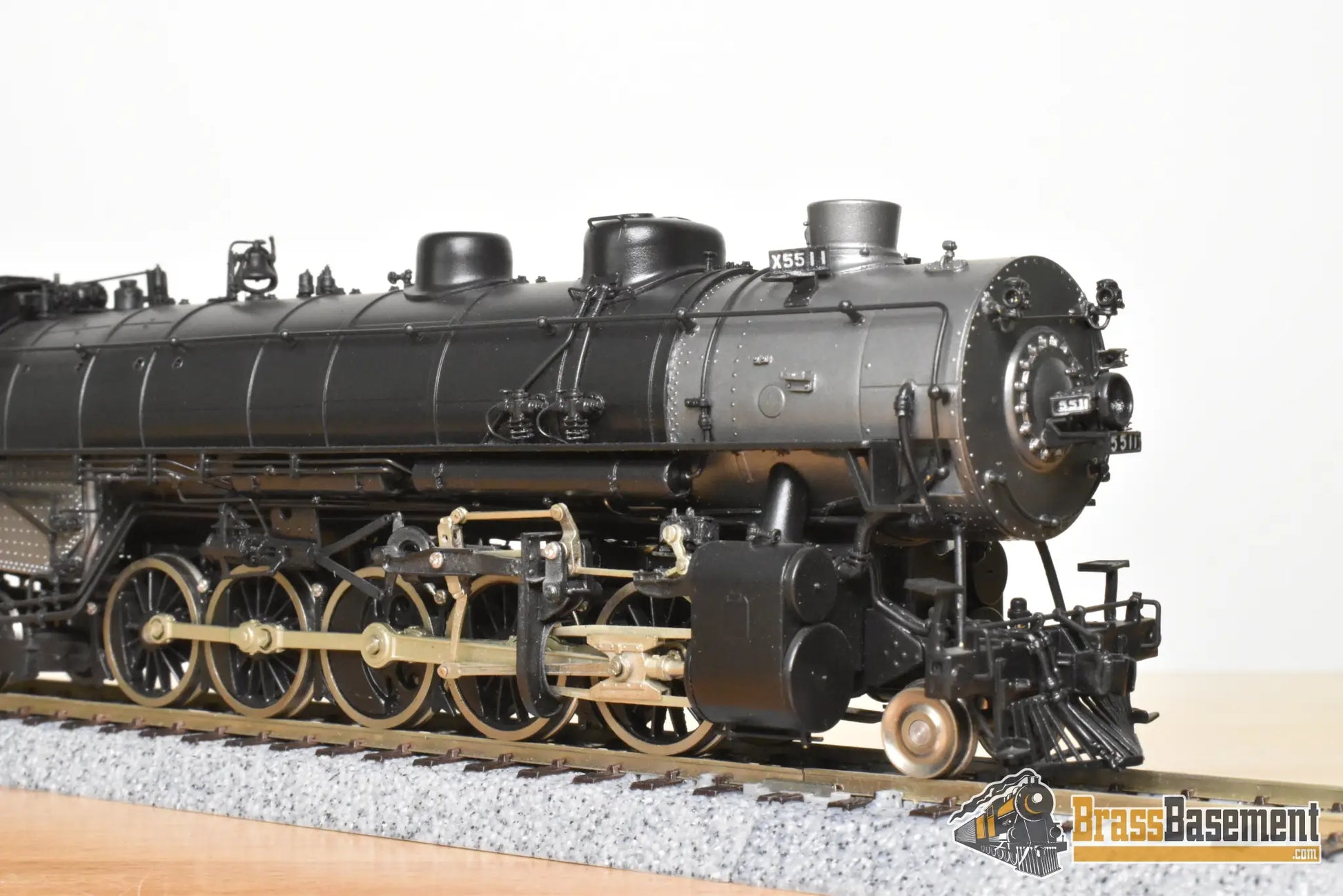 HO Brass - Key Imports UP Union Pacific TTT-6 2-10-2 #5511 - F/P SKI Nice - Steam