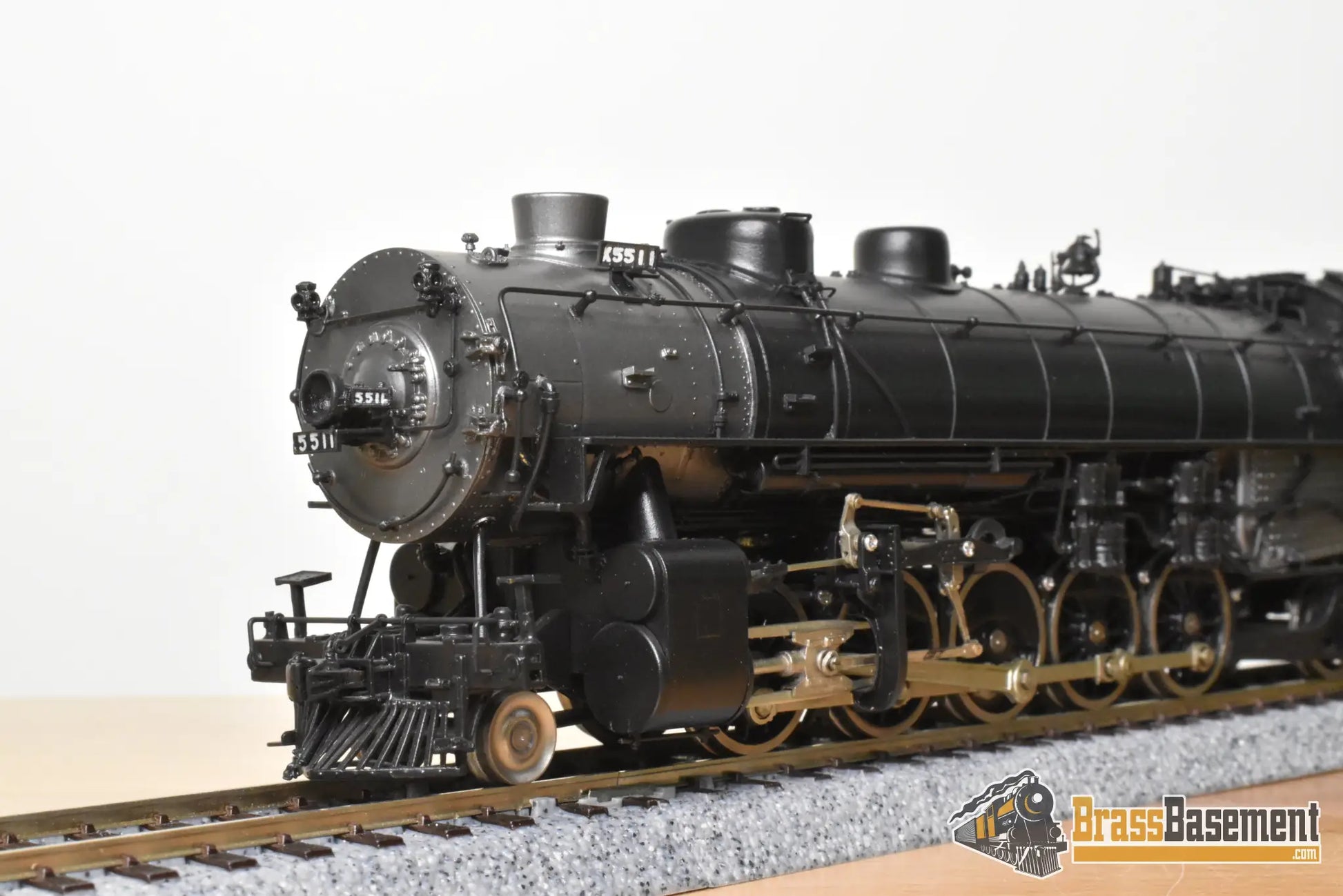 HO Brass - Key Imports UP Union Pacific TTT-6 2-10-2 #5511 - F/P SKI Nice - Steam