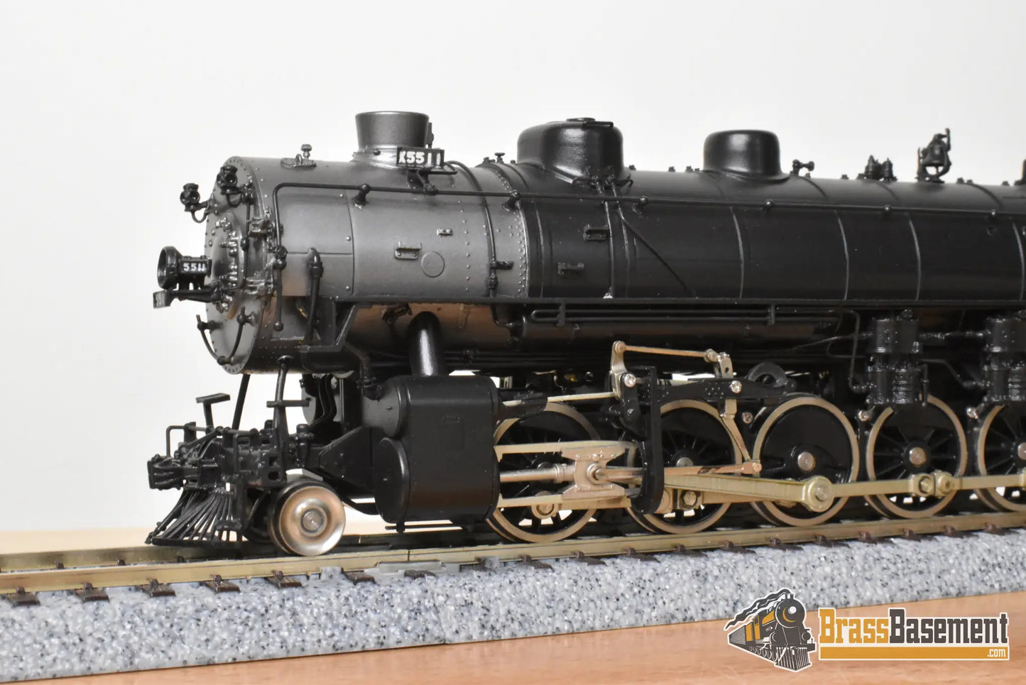 HO Brass - Key Imports UP Union Pacific TTT-6 2-10-2 #5511 - F/P SKI Nice - Steam
