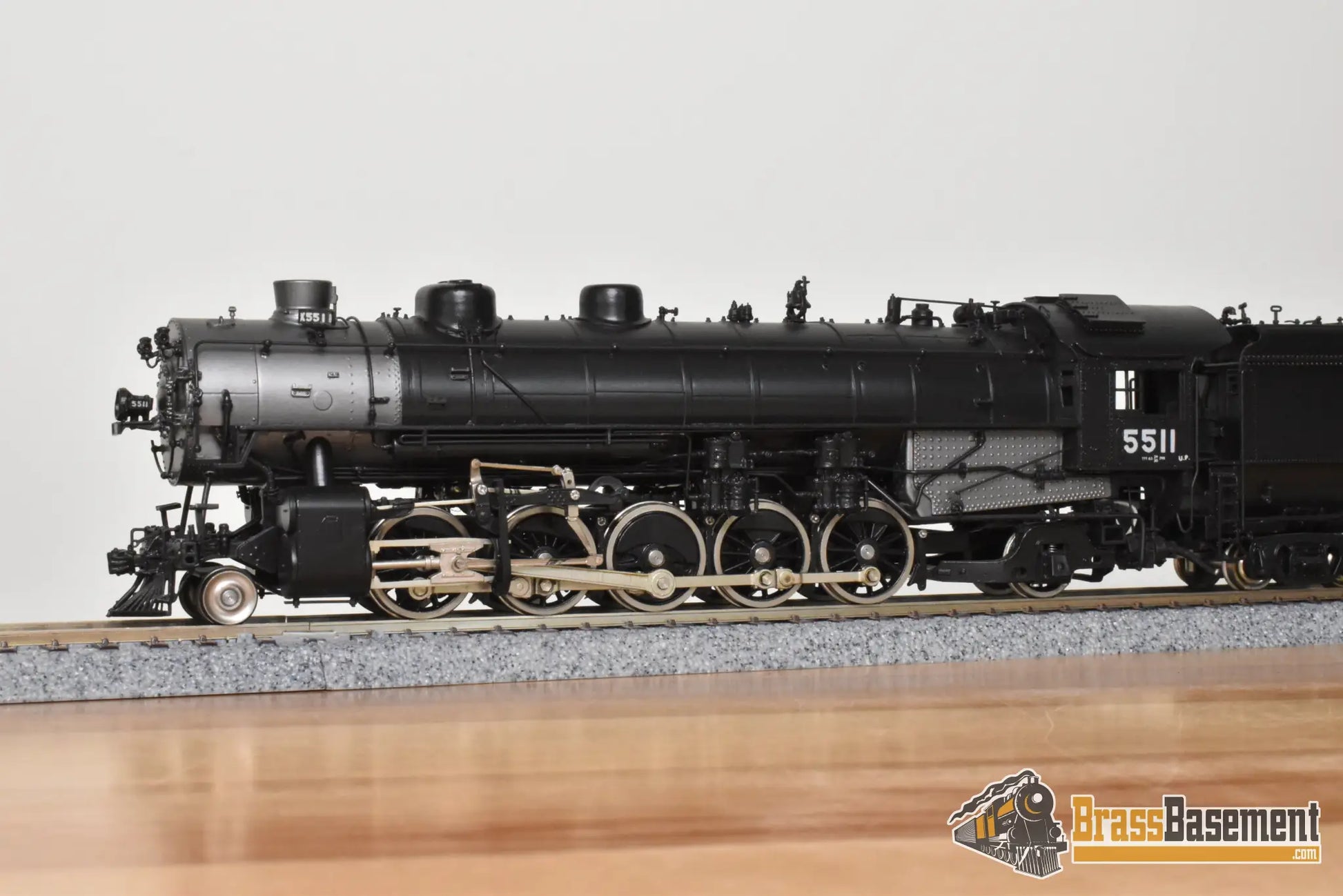 HO Brass - Key Imports UP Union Pacific TTT-6 2-10-2 #5511 - F/P SKI Nice - Steam