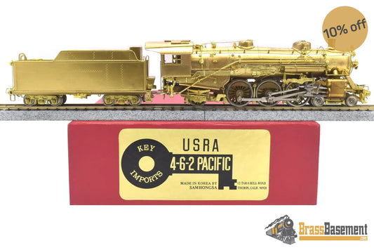 Ho Brass - Key Imports Usra Light Pacific 4 - 6 - 2 Unpainted Smooth Runner Steam