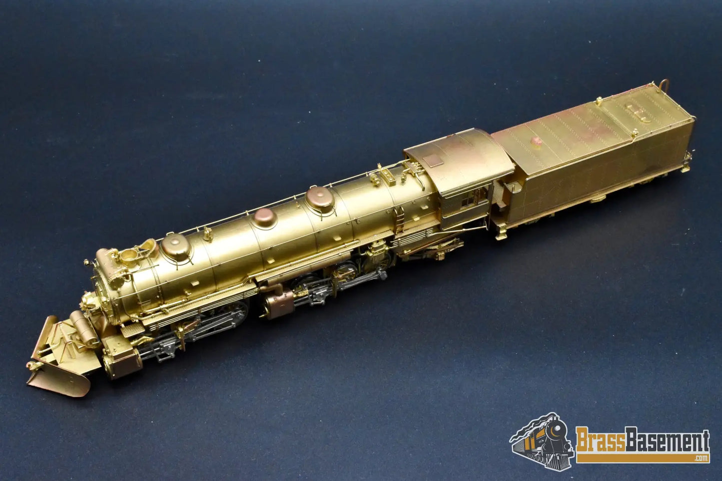 HO Brass - Key Imports Western Pacific WP 2-6-6-2 w/ Snowplow - Unpainted - Samhongsa 1982 Steam