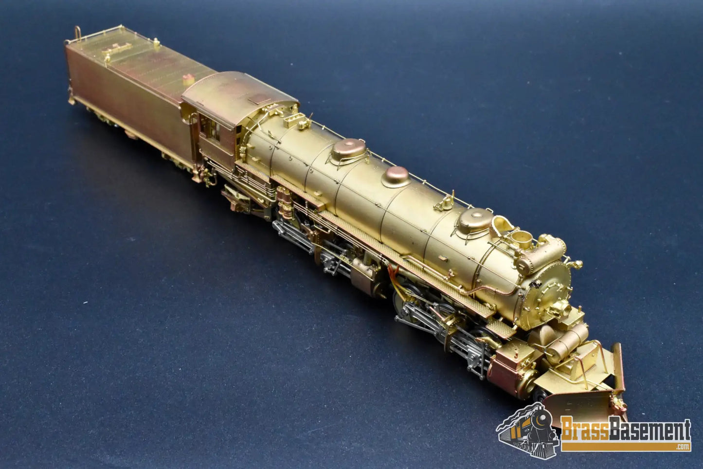 HO Brass - Key Imports Western Pacific WP 2-6-6-2 w/ Snowplow - Unpainted - Samhongsa 1982 Steam