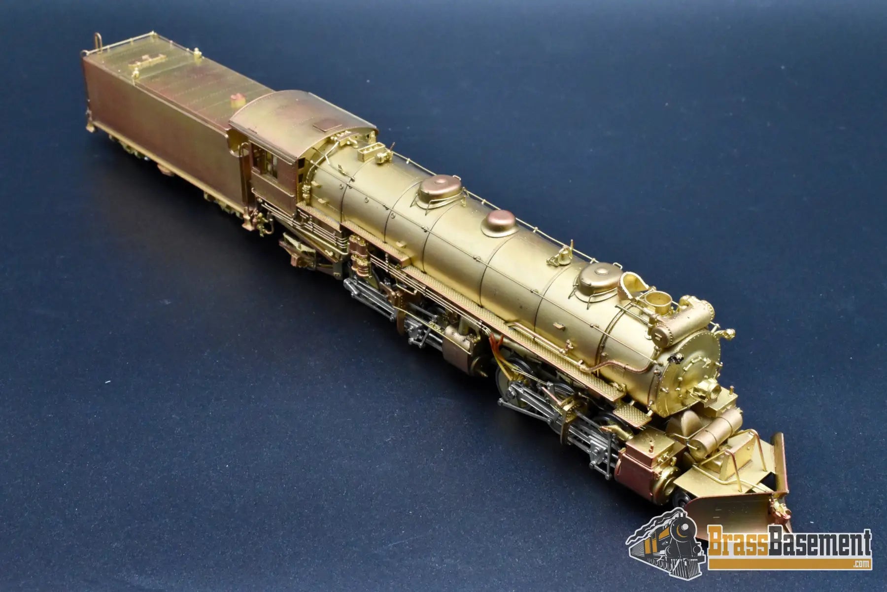 HO Brass - Key Imports Western Pacific WP 2-6-6-2 w/ Snowplow - Unpainted - Samhongsa 1982 Steam