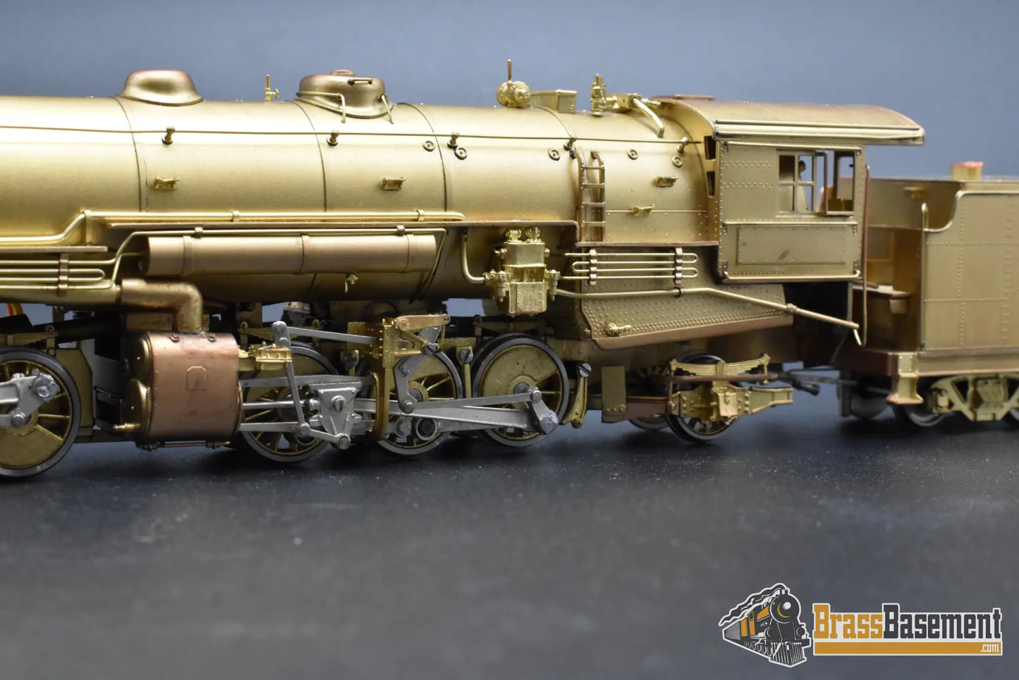 HO Brass - Key Imports Western Pacific WP 2-6-6-2 w/ Snowplow - Unpainted - Samhongsa 1982 Steam