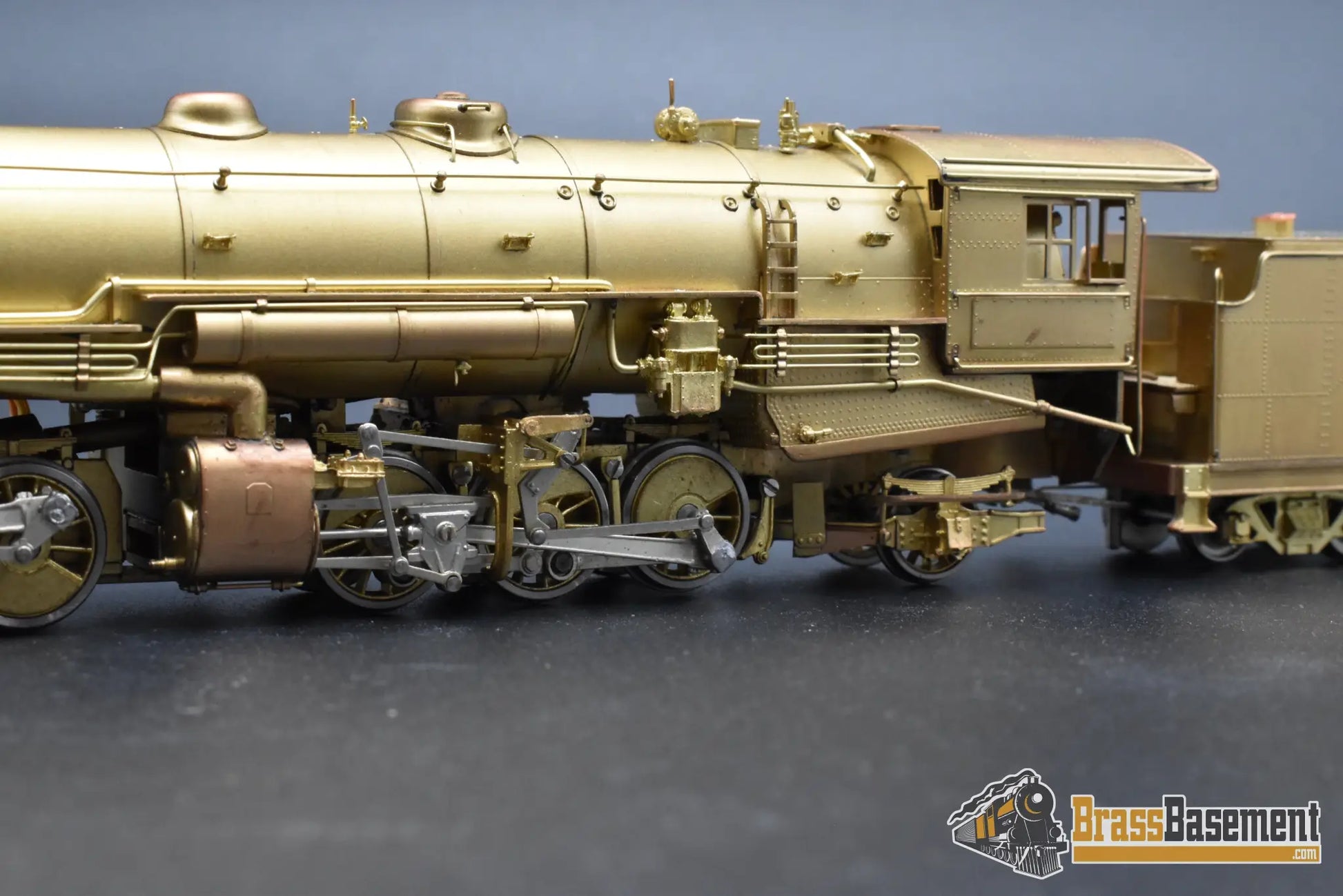HO Brass - Key Imports Western Pacific WP 2-6-6-2 w/ Snowplow - Unpainted - Samhongsa 1982 Steam