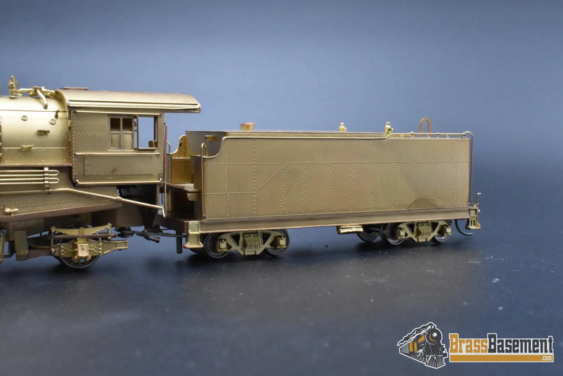 HO Brass - Key Imports Western Pacific WP 2-6-6-2 w/ Snowplow - Unpainted - Samhongsa 1982 Steam