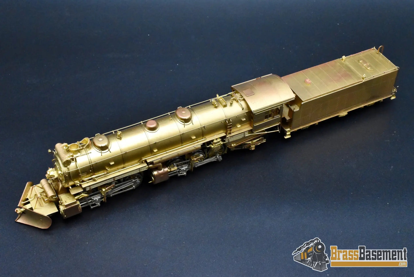 HO Brass - Key Imports Western Pacific WP 2-6-6-2 w/ Snowplow - Unpainted - Samhongsa 1982 Steam