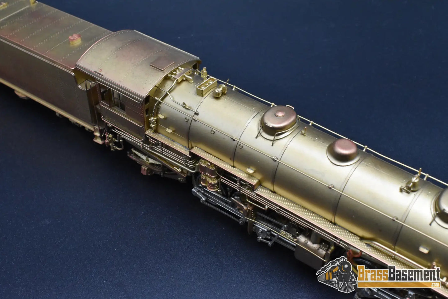 HO Brass - Key Imports Western Pacific WP 2-6-6-2 w/ Snowplow - Unpainted - Samhongsa 1982 Steam
