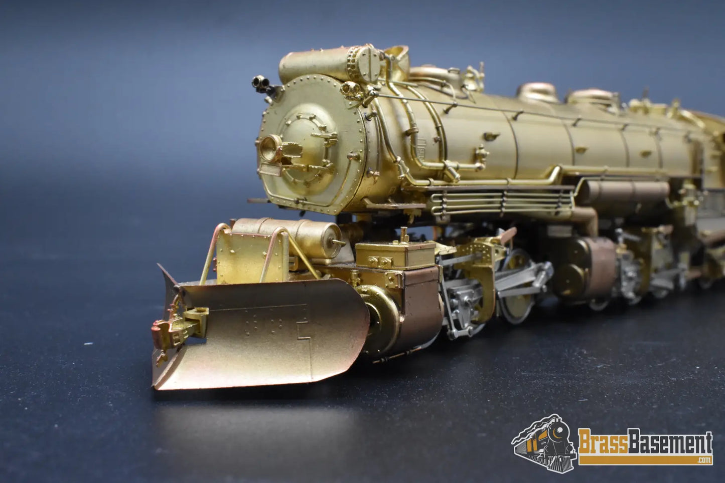 HO Brass - Key Imports Western Pacific WP 2-6-6-2 w/ Snowplow - Unpainted - Samhongsa 1982 Steam