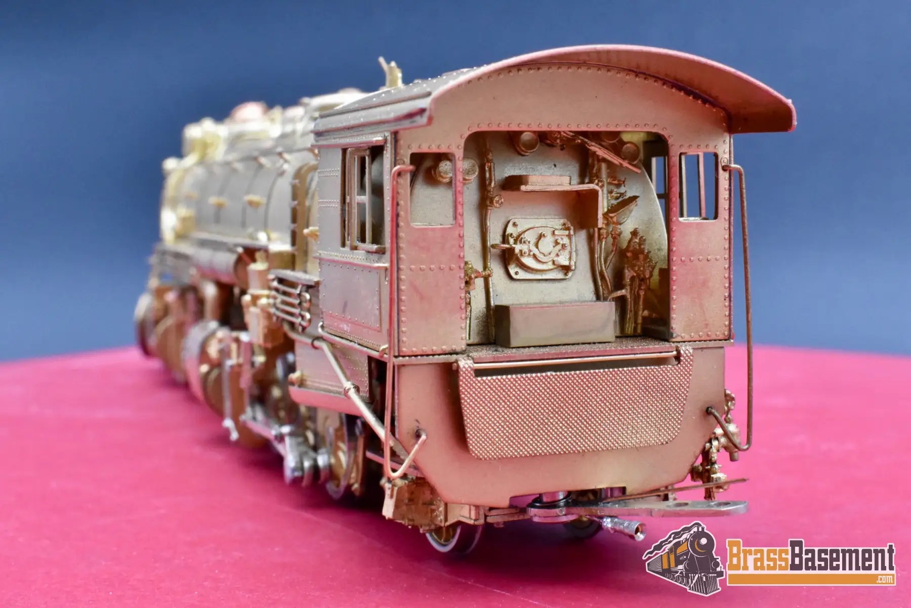 HO Brass - Key Imports Western Pacific WP 2-6-6-2 w/ Snowplow - Unpainted - Samhongsa 1982 Steam