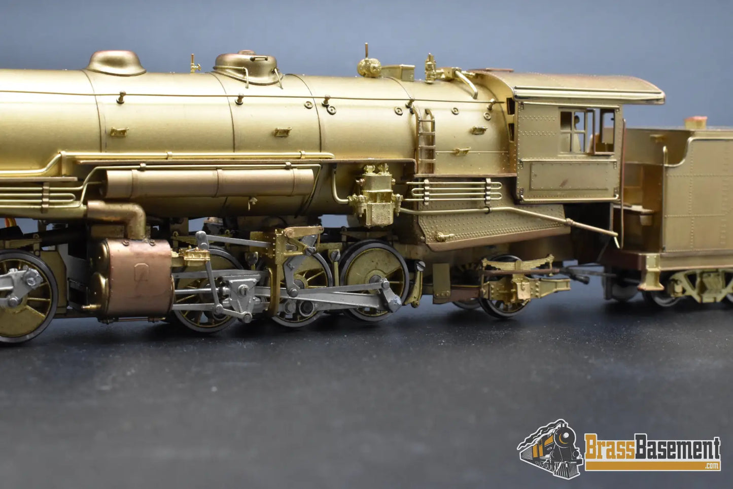 HO Brass - Key Imports Western Pacific WP 2-6-6-2 w/ Snowplow - Unpainted - Samhongsa 1982 Steam