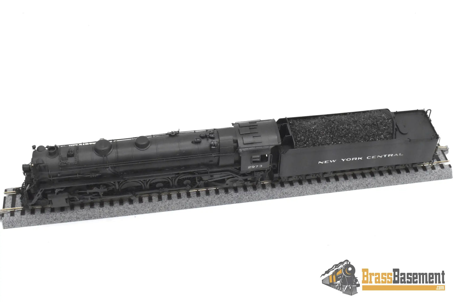 HO Brass - KEY New York Central NYC L-2d 4-8-2 Mohawk #2973 - C/P Superb Runner Steam