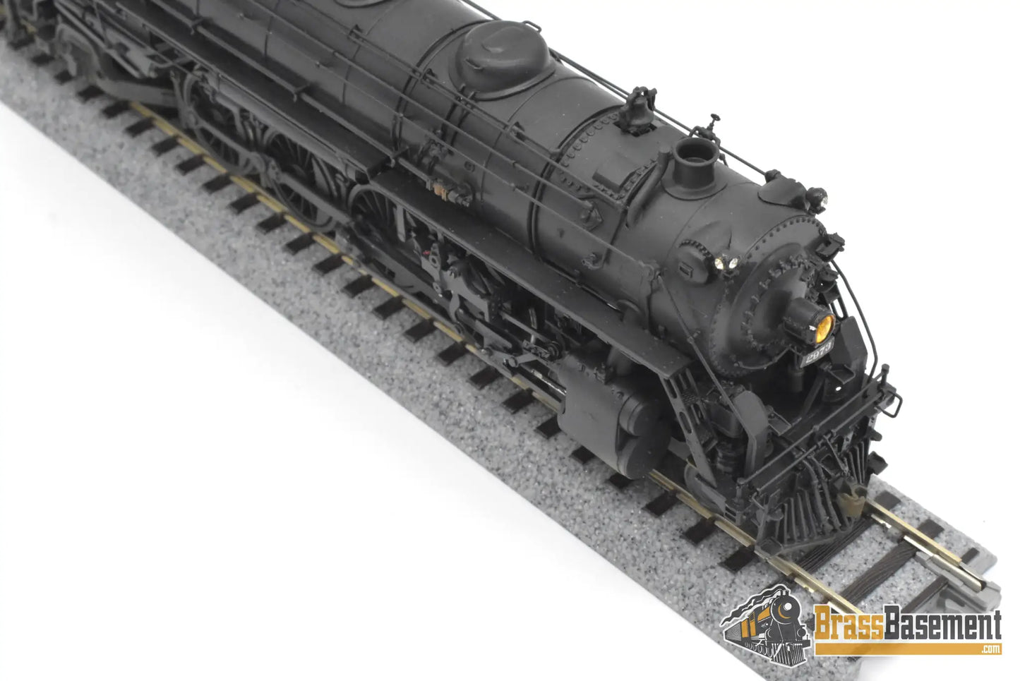 HO Brass - KEY New York Central NYC L-2d 4-8-2 Mohawk #2973 - C/P Superb Runner Steam