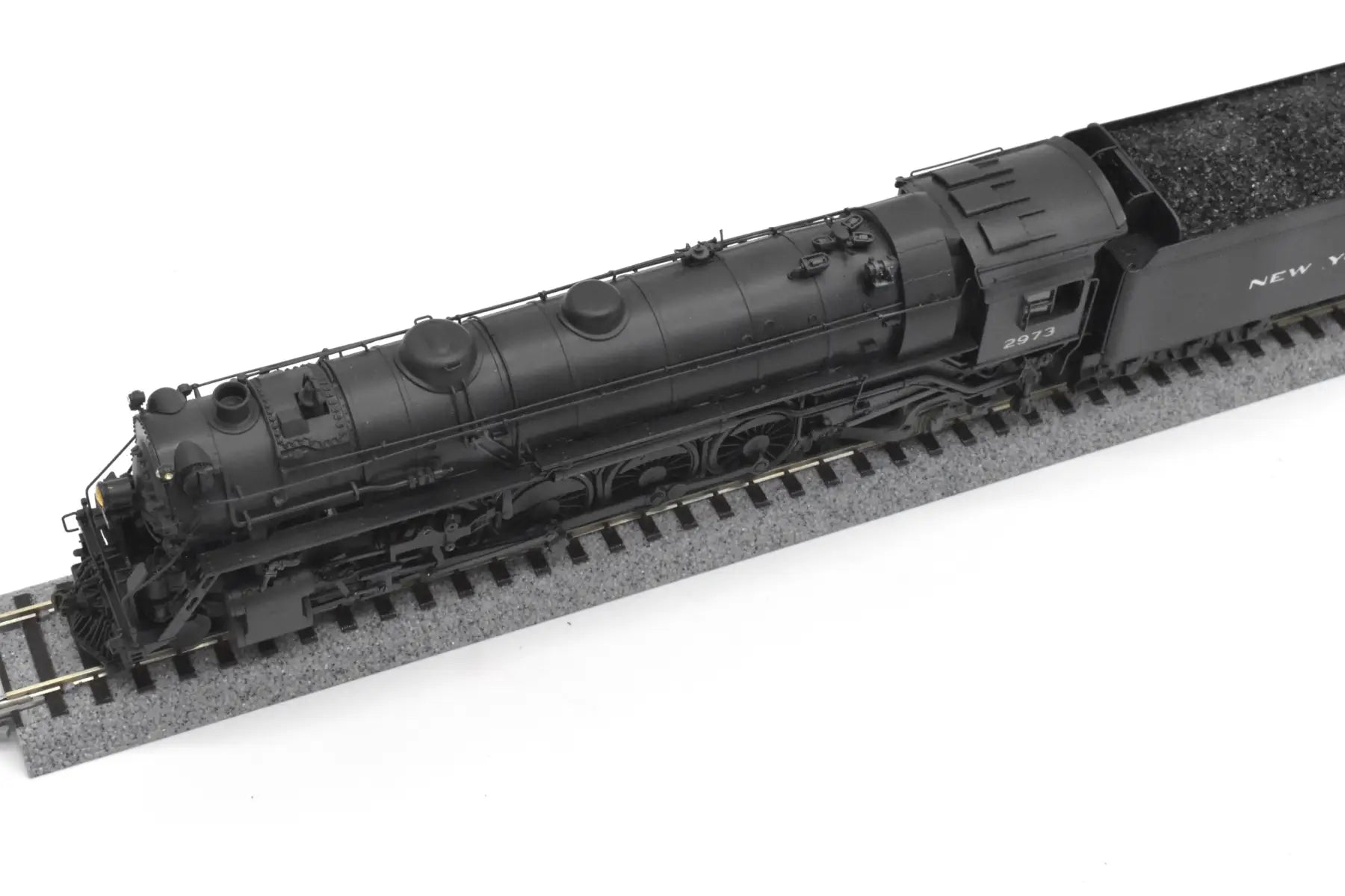 HO Brass - KEY New York Central NYC L-2d 4-8-2 Mohawk #2973 - C/P Superb Runner Steam