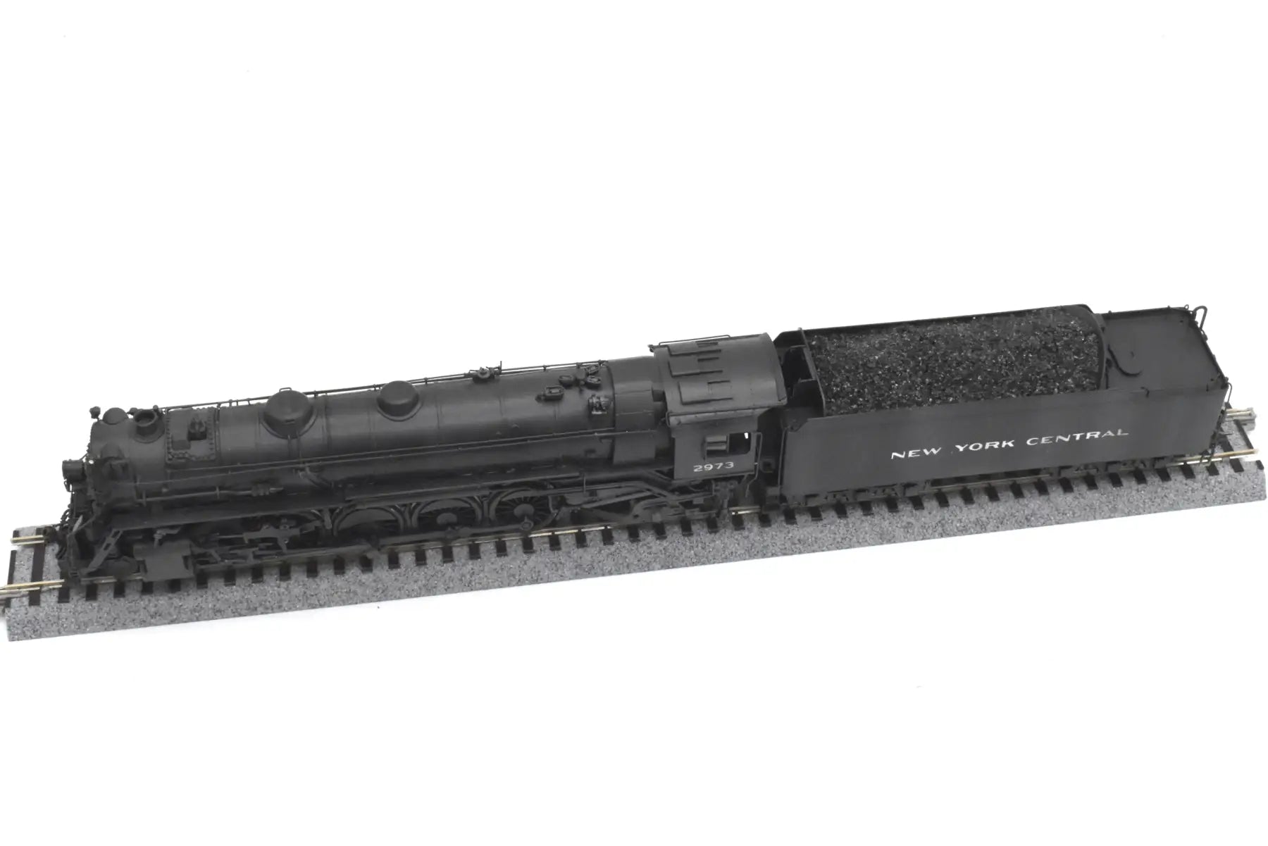 HO Brass - KEY New York Central NYC L-2d 4-8-2 Mohawk #2973 - C/P Superb Runner Steam