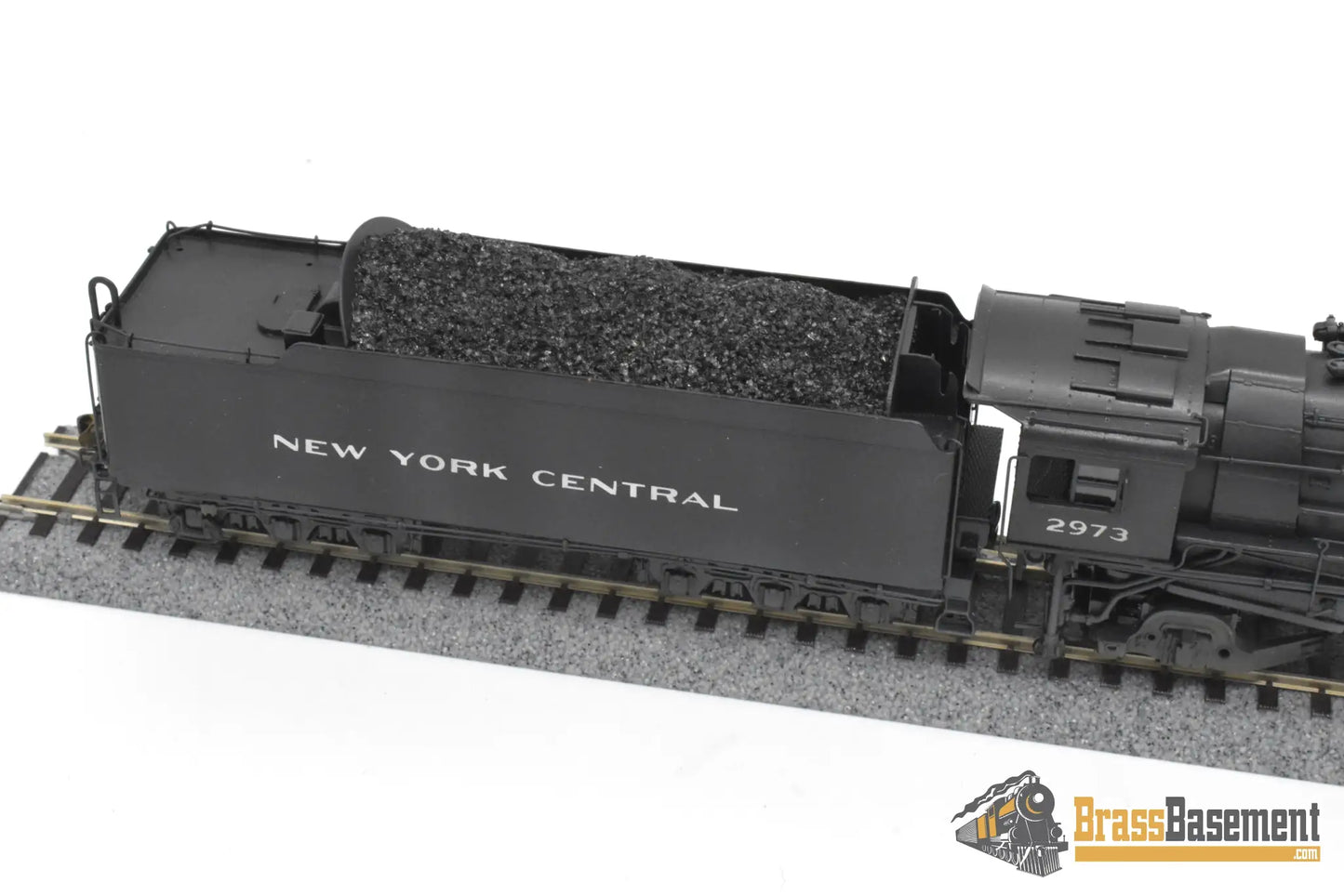 HO Brass - KEY New York Central NYC L-2d 4-8-2 Mohawk #2973 - C/P Superb Runner Steam
