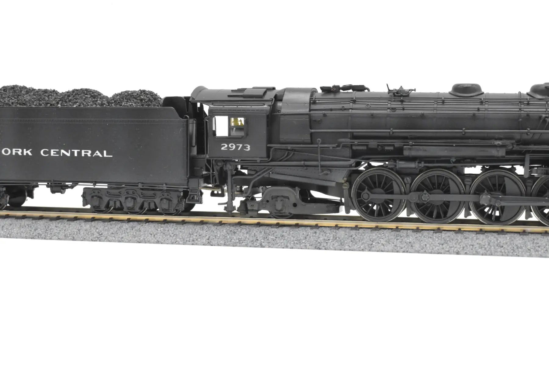 HO Brass - KEY New York Central NYC L-2d 4-8-2 Mohawk #2973 - C/P Superb Runner Steam