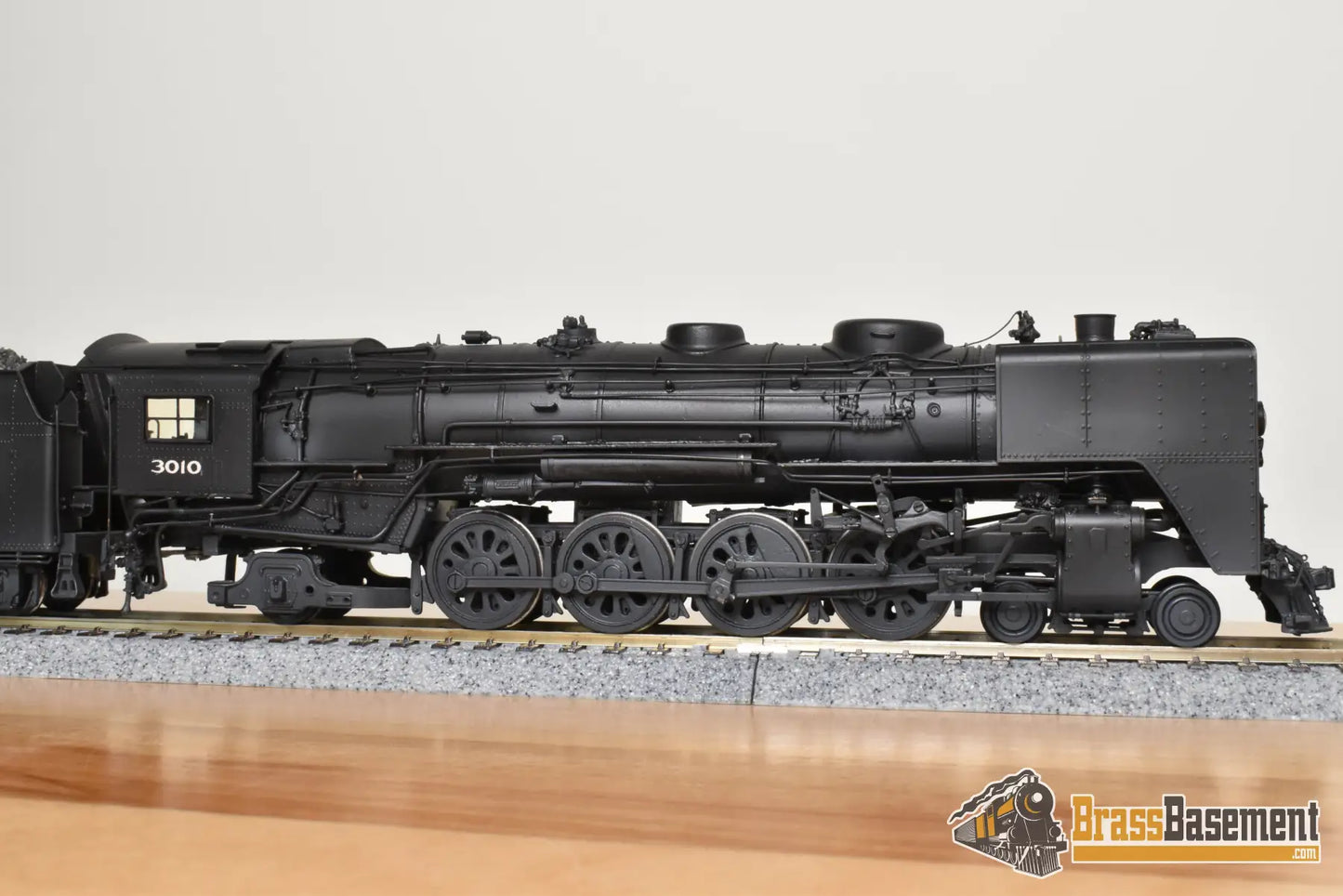 HO Brass - KEY New York Central NYC L-3a 4-8-2 Mohawk #3010 - C/P Superb Runner Steam