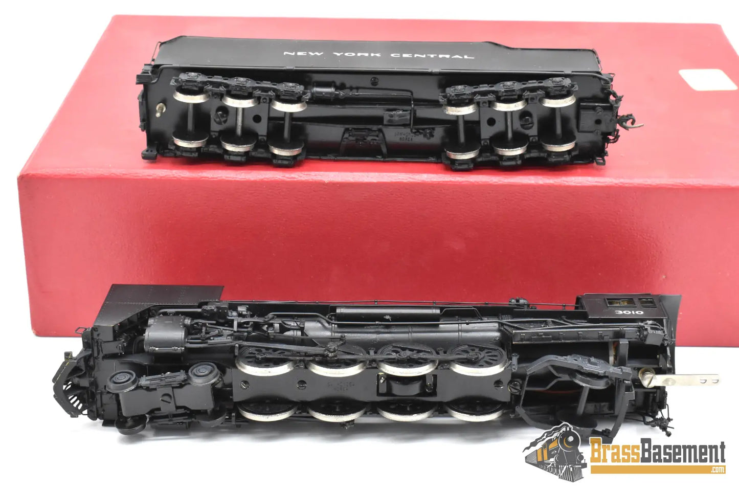 HO Brass - KEY New York Central NYC L-3a 4-8-2 Mohawk #3010 - C/P Superb Runner Steam